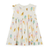 Stella McCartney Girls Ice Cream Dress ~ White