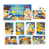 Mudpuppy Happy Hanukkah! Countdown Puzzle Set