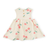 Oh Baby! Cherries Lily Tank Dress ~ Milk