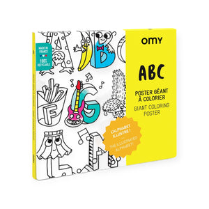 Omy ABC Giant Coloring Poster