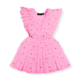 Rock Your Kid Pink Hearts Tulle Party Dress ~ Pink