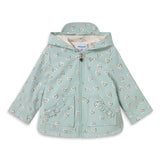 Mayoral Baby Girl Hearts Print Rain Coat ~ Anise