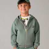 Mayoral Boys Zip Hoodie ~ Green