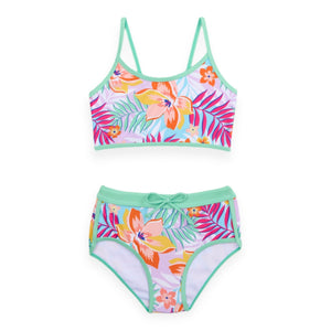 Appaman Girls Stella Swim Short Set ~ Retro Tropics