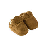 Pehr Corduroy Baby Booties ~ Ochre