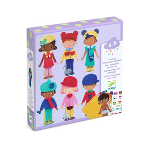 Djeco Felt Dress-Up Activity Set