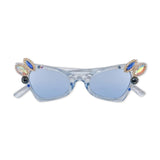 Bari Lynn Retro Jeweled Sunglasses
