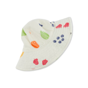 Oh Baby! Snack Time Print Terry Sunhat ~ Oyster