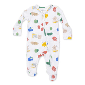 Angel Dear 2 Way Zipper Footie ~ Charcuterie Cuties