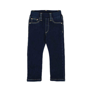 Mayoral Baby Girl Basic Jeans ~ Super Dark Wash