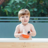 PlanToys Penguin Sail Boat Bath Toy