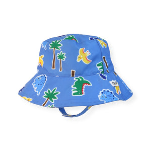 Zoocchini Baby/Toddler Printed Bucket Hat ~ Devin the Dinosaur