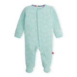 Magnetic Me Waffle Footie ~ Blue Polaris