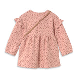 Mayoral Baby Girl Dot Print Dress w/ Mouse Bag ~ Petisui