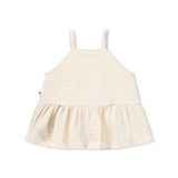 Molo Baby Rosalice Top & Sara Shorts Set ~ Pearled Ivory