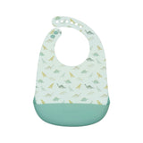 Loulou Lollipop Silicone Bib ~ Dino Friends