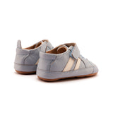 Old Soles Low Roller Baby Sneaker ~ Dusty Blue