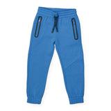 Mayoral Boys Zip Hoodie & Sweatpants w/ Pockets Set ~ Cerulean