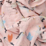 Loulou Lollipop Muslin Swaddle ~ Unicorn Ballet