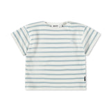 Molo Baby Eivor s/s Tee & Seppo Shorts Set ~ Stream Stripe/Stream