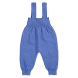 Bobo Choses Baby Watercolor Print Woven Onesie & Stamp Bloom Knit Overalls Set ~ Lavender/Purple