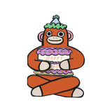 Wrap Monkey with Mini Card Birthday Card