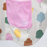 7am Rainwear Rain Poncho ~ Trees Beige