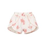 Play Up Baby Woven s/s Tunic Top & Shorts Set ~ Peach/Natural