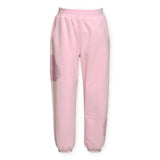 Hannah Banana Rhinestone Rose Ruffle Sweatshirt & Joggers Set~ Pink