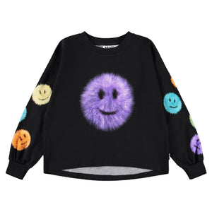Molo Reniza l/s Top & Niki Leggings Set ~ Fluffy Fluff/Colourful Fluff