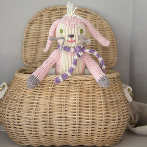 Blabla Knit Rattle ~ Fleur the Bunny