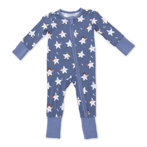 Angel Dear 2 Way Zipper Glow in the Dark Convertible Romper ~ Sports All Stars