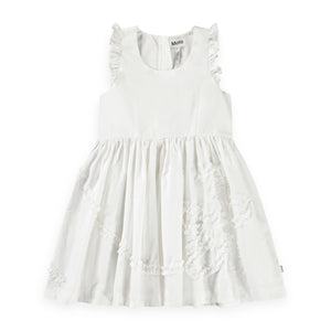 Molo Cortney Dress ~ Crisp White