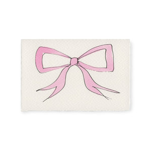 Scribble & Daub Bow Card
