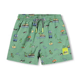 Molo Niko Swim Trunks ~ Alien Vacation