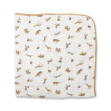 Little Unicorn Organic Cotton Muslin Quilt ~ Animal Crackers