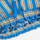 Bobo Choses Baby Van Dog Sweatshirt & New Hairline Striped Woven Pants Set ~ Yellow/Blue Multi