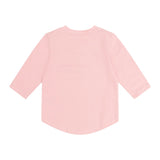 Huxbaby Ballerina Hux Embroidered l/s T-Shirt & Dreamy Denim Cherry Paperbag Pants Set ~ Vintage Pink/Denim Multi