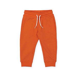 Mayoral Baby Boy Basic Fleece Sweatpants ~ Orange