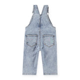 Molo Baby Eloy Tee & Spark Denim Overalls Set ~ Happy Balloons/Blast Blue