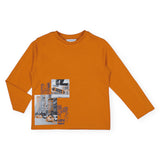 Mayoral Boys City Awaits l/s T-Shirt ~ Carrot