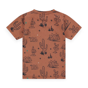 Babyface Boys Printed s/s T-Shirt ~ Cactus/Canyon