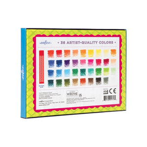 eeBoo Yumi's Mushroom House Oil Pastels