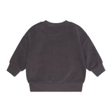 Huxbaby Furry Huxbear Sweatshirt & Sweatpants Set ~ Soft Black
