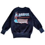 Rowdy Sprout Springsteen Born in the USA Sweatshirt ~ Washed Black