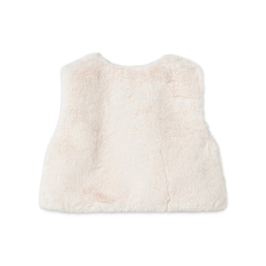 Mayoral Baby Girl Faux Fur Vest ~ Soy