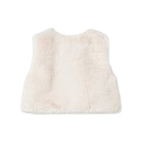 Mayoral Baby Girl Faux Fur Vest ~ Soy