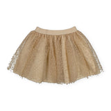 Mayoral Girls Star Sweatshirt & Tulle Skirt Set ~ Rose/Gold