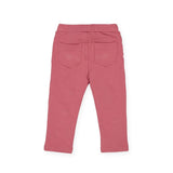 Mayoral Baby Girl Ruffle Pocket Fleece Pants ~ Blush