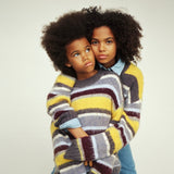 Molo Brian Sweater ~ Fuzzy Stripes